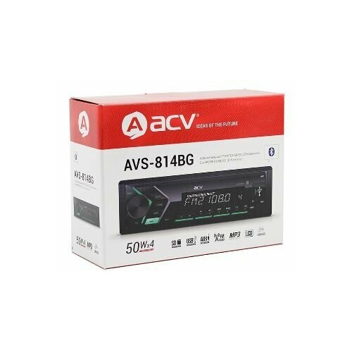 Автомагнитола ACV AVS-814BG (черный) 6
