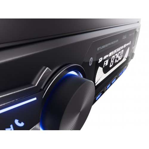 Автомагнитола AurA FIREBALL-102BT (черный/синяя подсветка) 2