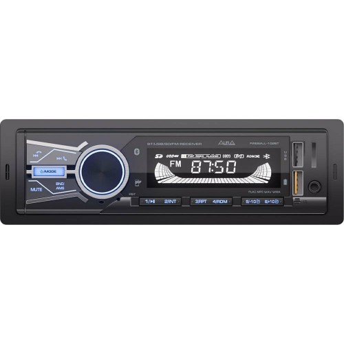 Автомагнитола AurA FIREBALL-102BT (черный/синяя подсветка) 6