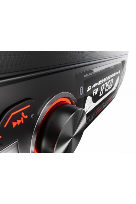 Автомагнитола AurA FIREBALL-103BT (черный/красная подсветка) 3