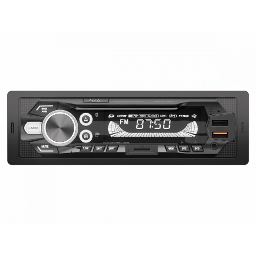 Автомагнитола AurA FIREBALL-104BT (черный/белая подсветка) 