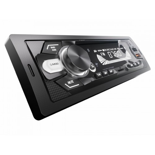 Автомагнитола AurA FIREBALL-104BT (черный/белая подсветка) 1