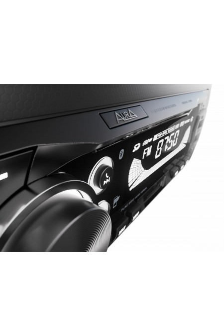 Автомагнитола AurA FIREBALL-104BT (черный/белая подсветка) 3