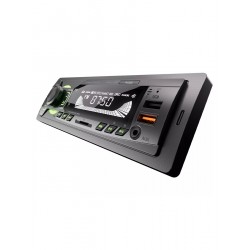 Автомагнитола AurA FIREBALL-105BT (черный/зеленая подсветка)