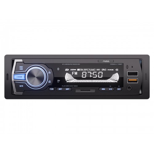 Автомагнитола AurA FIREBALL-106BT (черный/синяя подсветка) 2