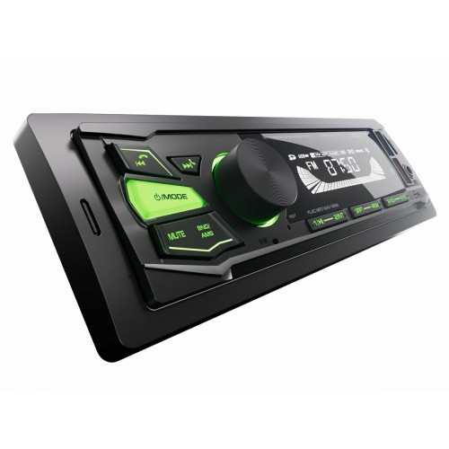 Автомагнитола AurA FIREBALL-201BT (черный/зеленая подсветка) 