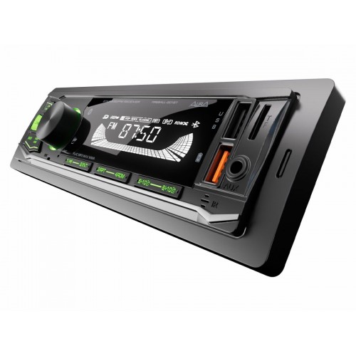 Автомагнитола AurA FIREBALL-201BT (черный/зеленая подсветка) 2