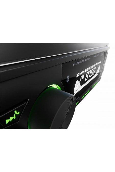 Автомагнитола AurA FIREBALL-201BT (черный/зеленая подсветка) 3