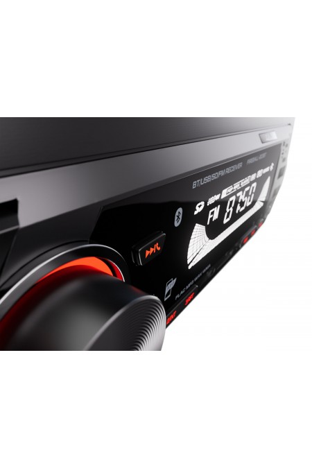 Автомагнитола AurA FIREBALL-203BT (черный/красная подсветка) 2