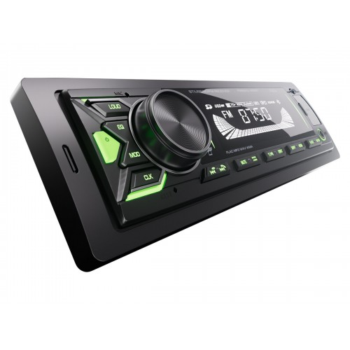 Автомагнитола AurA FIREBALL-205BT (черный/зеленая подсветка) 