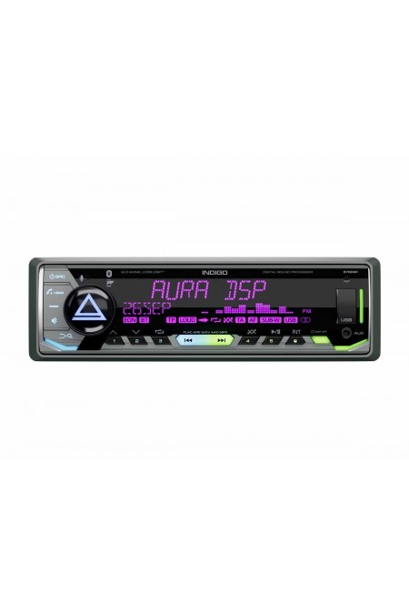 Автомагнитола Aura INDIGO-878DSP (черный) 