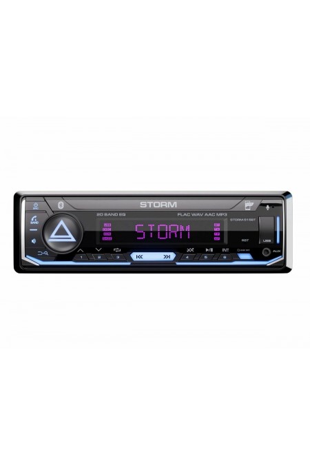 Автомагнитола AURA STORM-515BT (черный) 