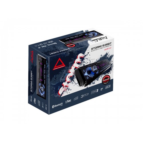 Автомагнитола AurA STORM-535BT (черный) 3