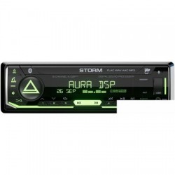 Автомагнитола AURA STORM-868DSP (черный)