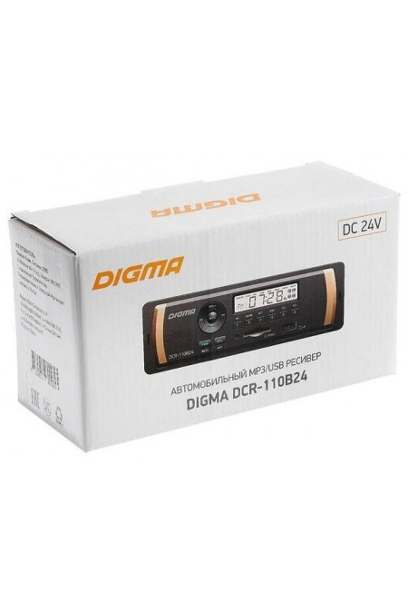 Автомагнитола DIGMA DCR-110B24 (черный) 4