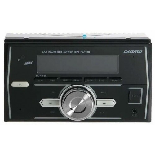 Автомагнитола DIGMA DCR-560 (черный) 9