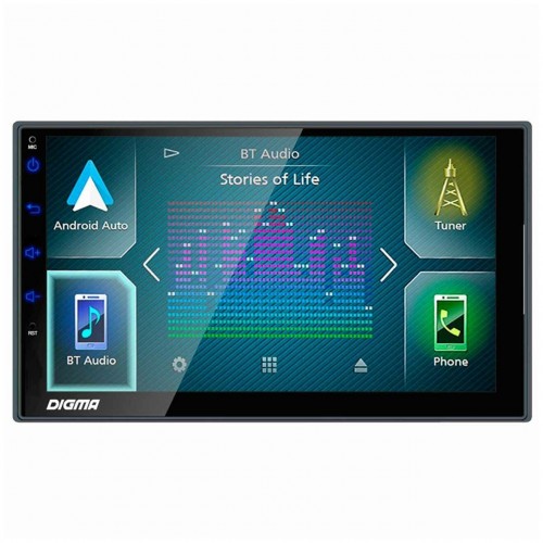 Автомагнитола DIGMA DCR-610 (черный) 3