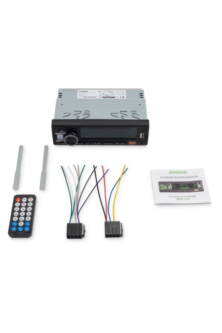 Автомагнитола Digma MCP-515 (черный) 3