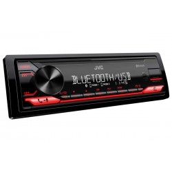Автомагнитола JVC KD-X182BT (черный/красная подсветка)