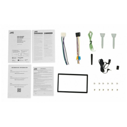 Автомагнитола JVC KW-M560BT (черный) 2