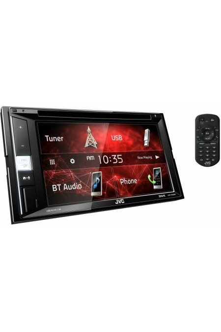 Автомагнитола JVC KW-V250BTM (черный) 