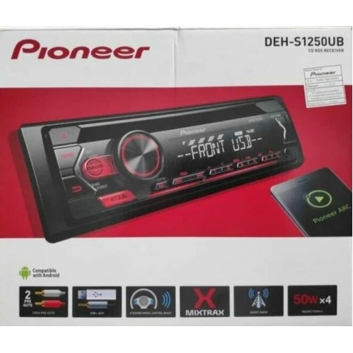 Автомагнитола Pioneer DEH-S1250UB (черный) 3
