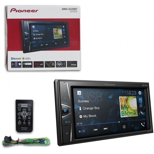 Автомагнитола Pioneer DMH-G225BT (черный) 4