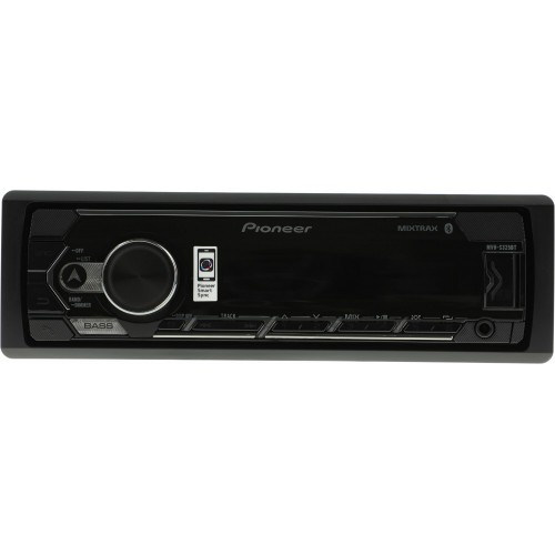 Автомагнитола Pioneer MVH-S215BT + АКУСТИКА (16 см) (черный) 5