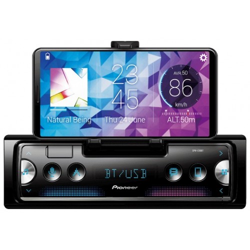Автомагнитола Pioneer SPH-C10BT (черный) 