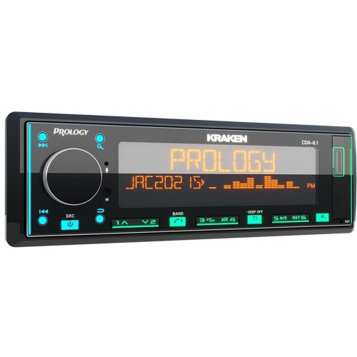 Автомагнитола Prology CDA-8.1 KRAKEN (черный) 
