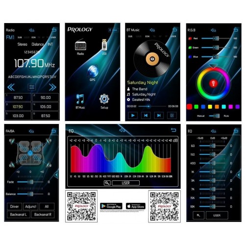 Автомагнитола Prology CMX-235 (черный) 2