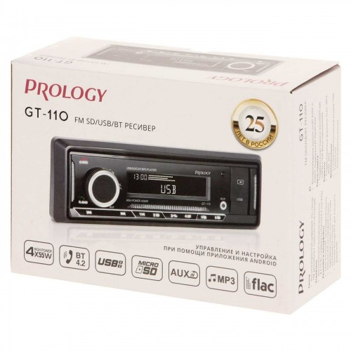 Автомагнитола Prology GT-110 (черный) 8