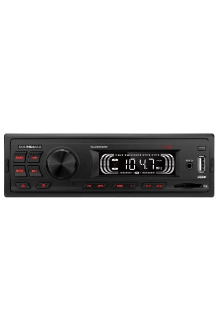 Автомагнитола Soundmax SM-CCR3072F (черный) 