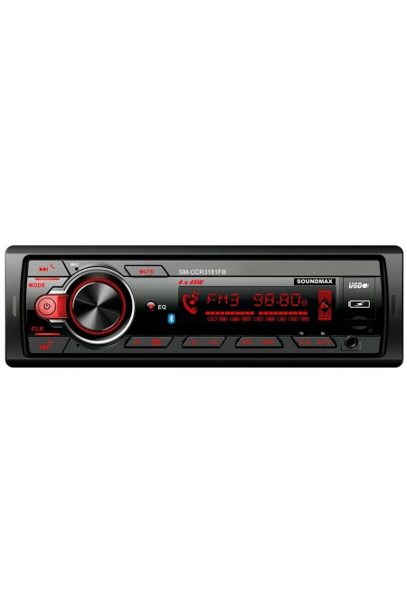 Автомагнитола Soundmax SM-CCR3181FB (черный) 