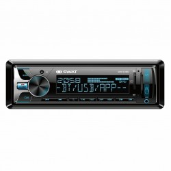 Автомагнитола Swat WX-508D 1DIN v5.0 USB 2.0 AUX 3 (черный)