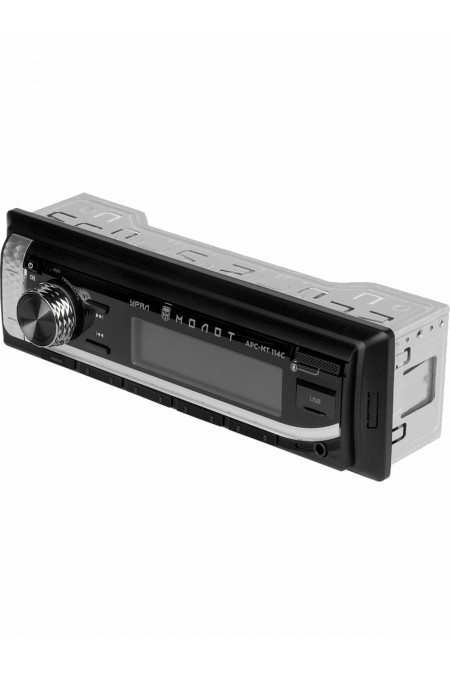 Автомагнитола УРАЛ Молот АРС-МТ 114C (черный) 1