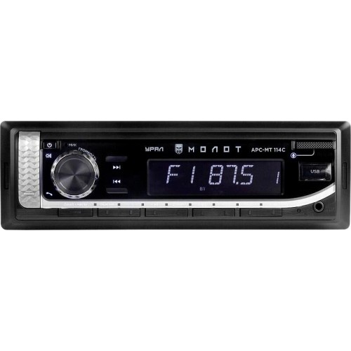 Автомагнитола УРАЛ МОЛОТ АРС-МТ 114С (черный) 2