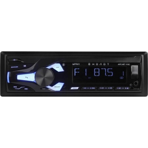 Автомагнитола УРАЛ МОЛОТ АРС-МТ 115С (черный) 2