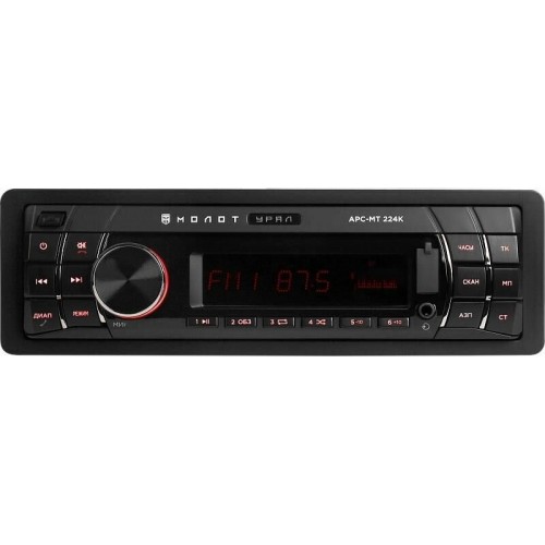 Автомагнитола УРАЛ МОЛОТ АРС-МТ 224К (черный) 3