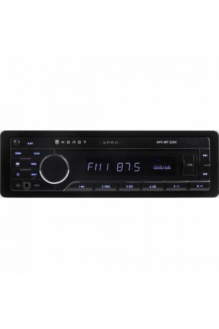 Автомагнитола УРАЛ МОЛОТ АРС-МТ 225С (черный) 