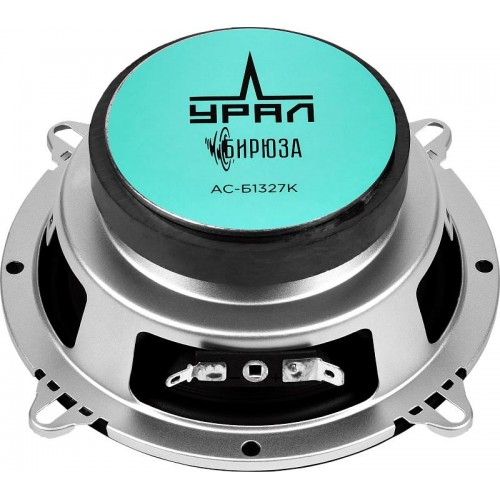 Автомобильная акустика УРАЛ БИРЮЗА АС-Б1327К (черный/бирюзовый) 2