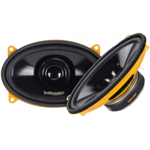 Автомобильная акустика Swat Horn SP-H46v2 (без решетки) (черный/желтый) 2