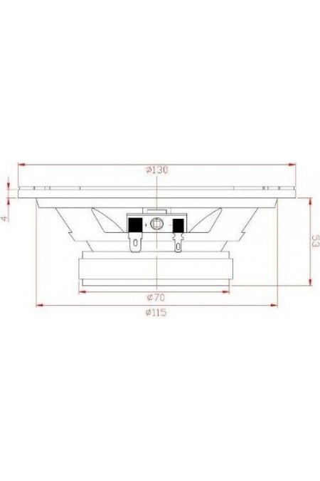 Автомобильная акустика УРАЛ Молот АС-М130 (без решетки) (черный) 6