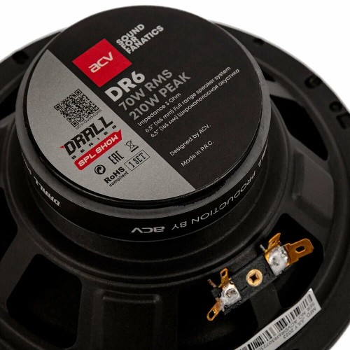 Автомобильная акустика ACV DR6 DRALL (черный) 4