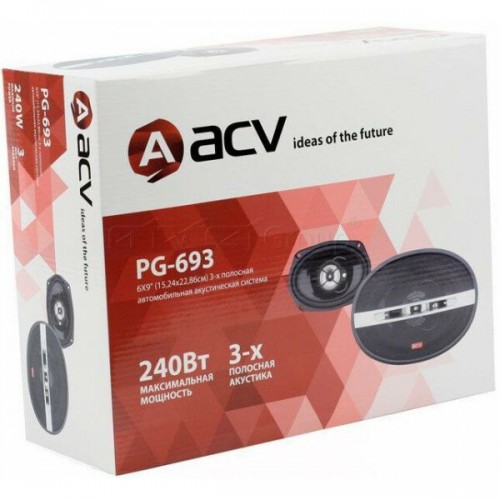 Автомобильная акустика ACV PG-693 (черный) 7