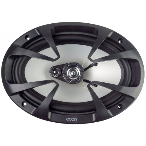 Автомобильная акустика ECON ELS-693 (черный/белый) 