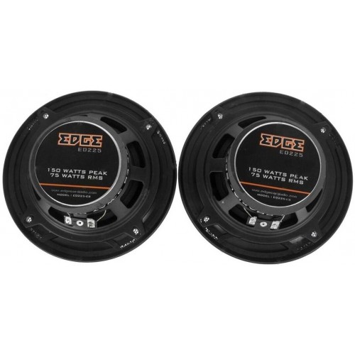 Автомобильная акустика EDGE ED225-E8 (черный/оранжевый) 7
