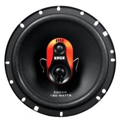 Автомобильная акустика EDGE ED226-E8 (черный/оранжевый)