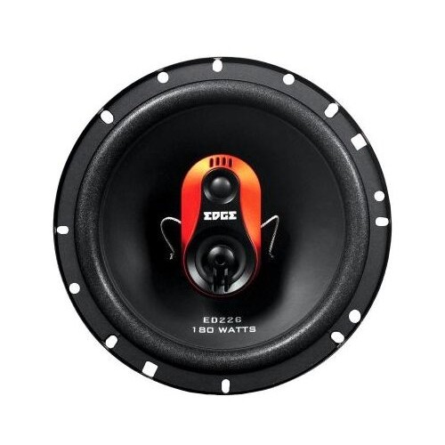 Автомобильная акустика EDGE ED226-E8 (черный/оранжевый) 