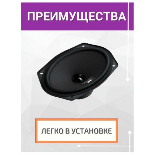 Автомобильная акустика EDGE EDB69W-E0 (черный) 8